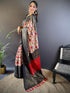 Vasthrlay Chanderi Printed Unstitched Ethnic Wear