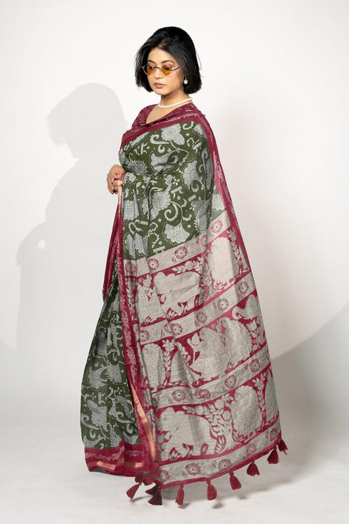 Vasthrlay Fashion Viscose Printed Ethnic Wear