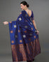 Vasthrlay Banarasi Unstitched Saree