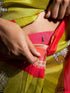 Vasthrlay Printed White Saree