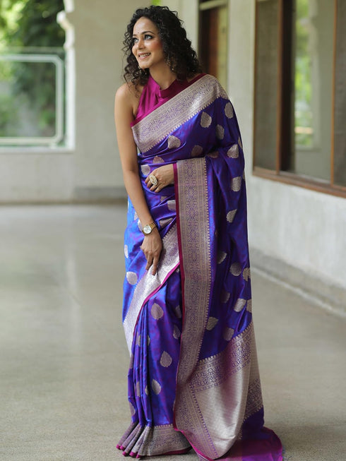 Vsathrlay Saree Kanjivaram Silk Pari Gold