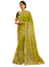 Vasthrlay Jacquard Embroidery Green Ethnic Wear