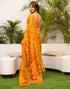 Vasthrlay Womens Printed Unstitched Green Saree