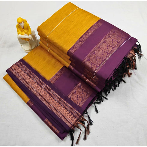 Vasthrlay Kanjivaram Tassels Saree