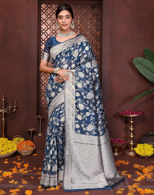 Vasthrlay Kanjivaram Banarasi Wedding Sari Az Ys Yasmin Saree