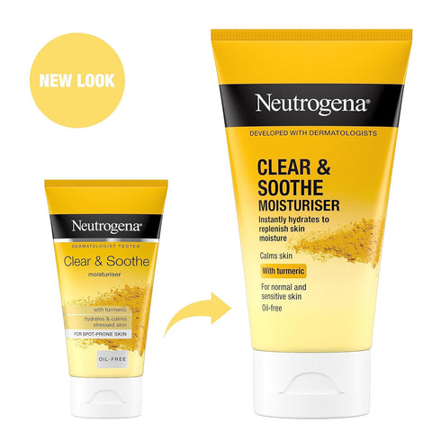Neutrogena Clear and Soothe Oil-Free Gel Moisturiser