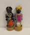 PUJA Celebrations Marapachi Doll Pair – Decorated Raja Rani Wooden Dolls