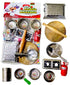 SHAKTISM Steel Kitchen Set Toys for Kids