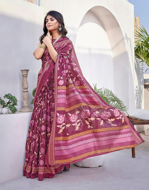 Vasthrlay Printed Material Coloured Az Ys Gulzar Ethnic Wear