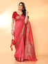 VasthrlayJacquard Boardered Unstitched Mustard Free Ethnic Wear