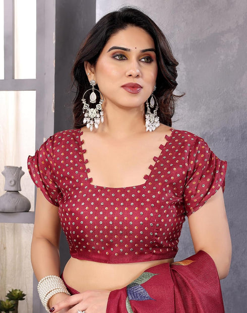Vasthrlay Printed Kanjivaram Material Az Ys Denisha Ethnic Wear