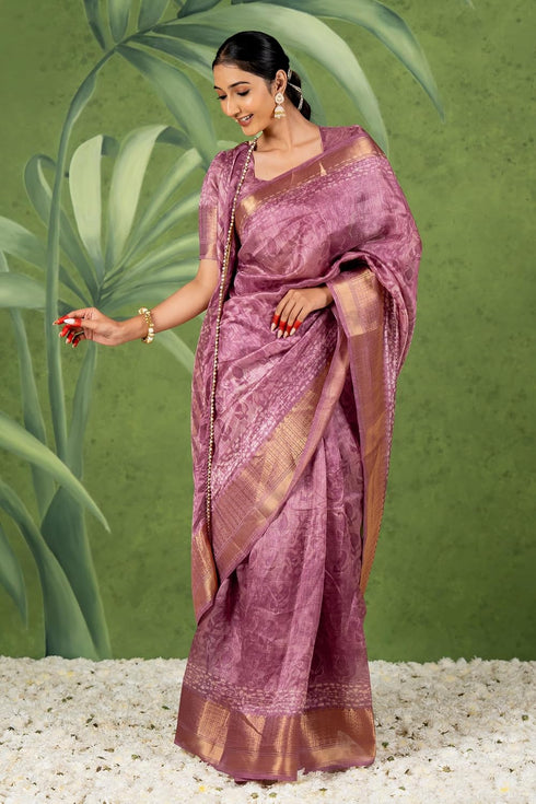 Vasthrlay Fashion Paisley Printed Grey Ethnic Wear