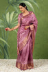 Vasthrlay Fashion Paisley Printed Grey Ethnic Wear