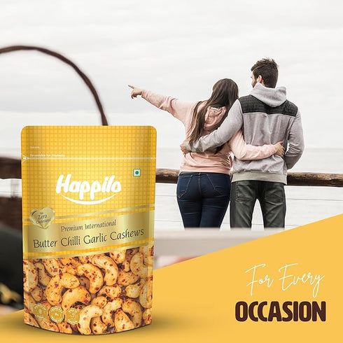 Happilo Premium Butter Chilli Garlic Cashew