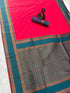 Vasthrlay Narayanpet Paithani Contrast