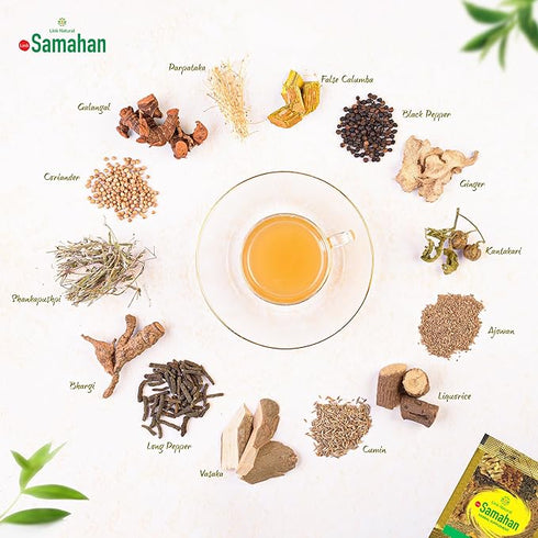 Samahan Ayurvedic Herbal Tea Packets 400g
