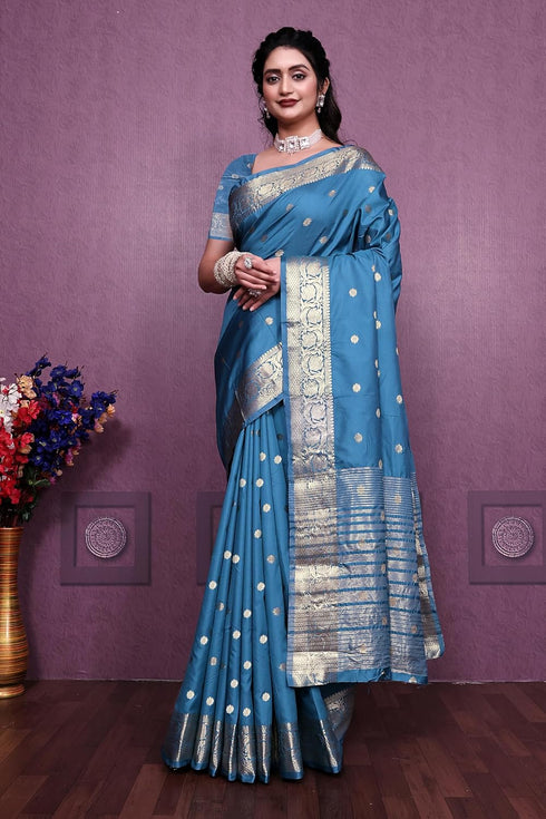 Vasthrlay Jacquard Traditional Indian Mahendi
