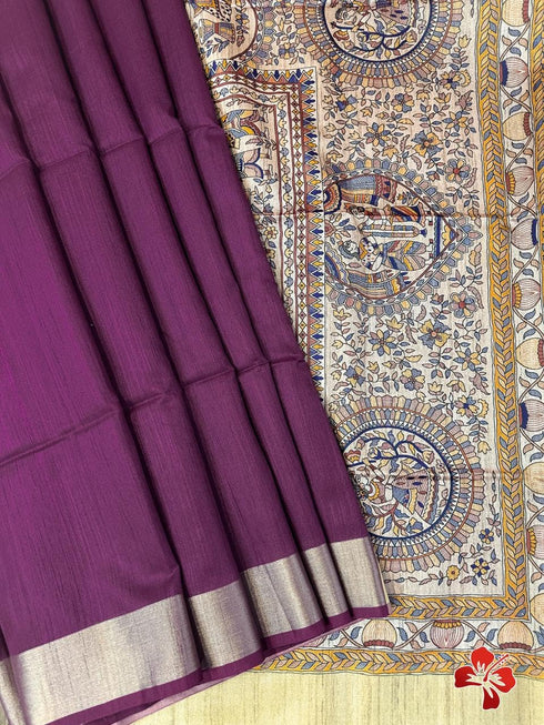 Vasthrlay Soft Tussar Saree