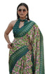 Vasthrlay Fashion Chiffon Dusty Turquoise Ethnic Wear