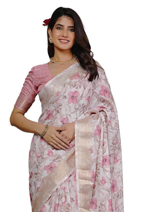 Vasthrlay Fashion Floral Printed Ethnic Wear