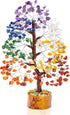 Seven Chakra Crystal M Seal Tree 650 Bead 10-12 Inch