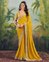 Vasthrlay Embroidery Traditional Unstitched Violet Saree