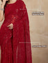 Vasthrlay Georgette Embroidery Worksaree Black Ethnic Wear