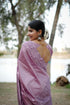 Vasthrlay Tussar Kalamkari Geometric Floral Design