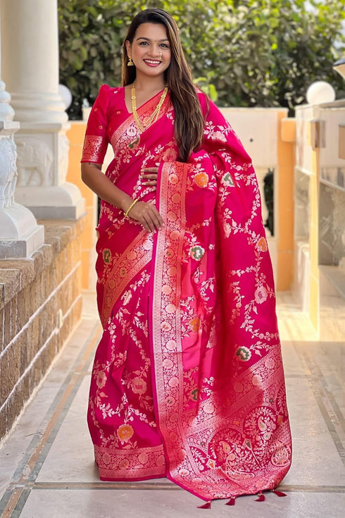 Vasthrlay Kanjivaram Blouse Purple Ethnic Wear