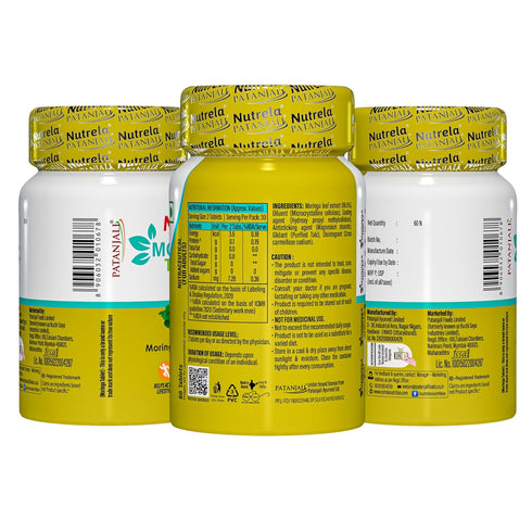 Patanjali Spirulina Capsule with Moringa