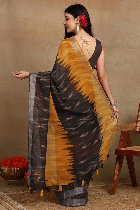Vasthrlay Fashion Cotton Printed Dusty Ethnic Wear