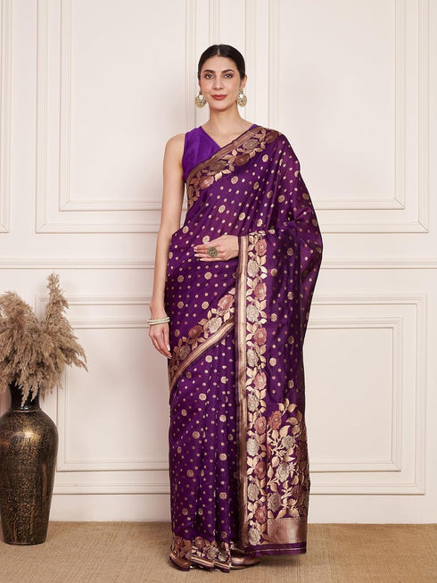 Vasthrlay Kanjeevaram Silk Unstitched Jamli Free Ethnic Wear