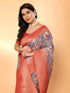 VasthrlayBarbari Jacquard Unstitched Grey Free Ethnic Wear