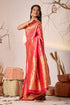 Vasthrlay Pink Silk Saree