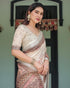 Vasthrlay Floral Printed Tassels Saree