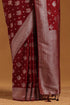 Vasthrlay Black Viscose Floral