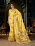 Vasthrlay Women's Lucknowi Chikankari Cotton Saree