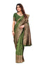 Vasthrlay Pink Kanjivaram Unstitched Saree