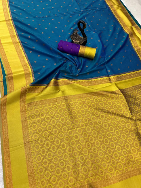 Vasthrlay Banarasi Soft Saree