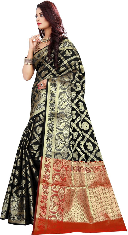 Vasthrlay Banarasi Unstiched Ethnic Wear