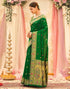 Vasthrlay Weaving Paithani Unstitched Pink Saree
