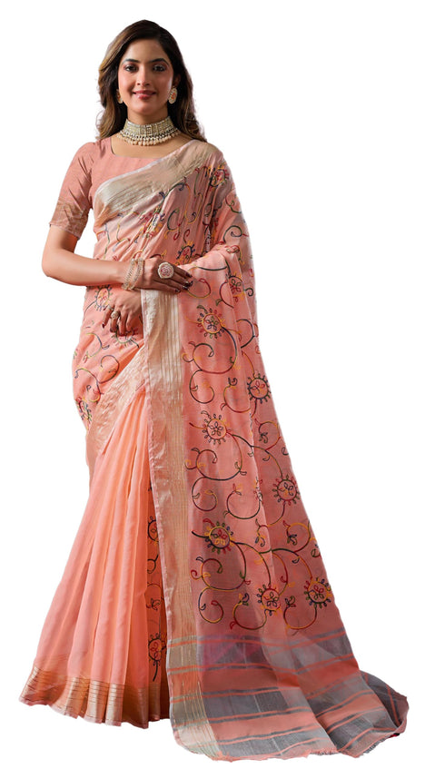 Vasthrlay Embroidery Saree