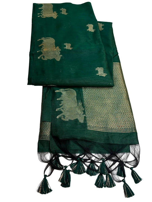 Vasthrlay Tussar Kalamkari