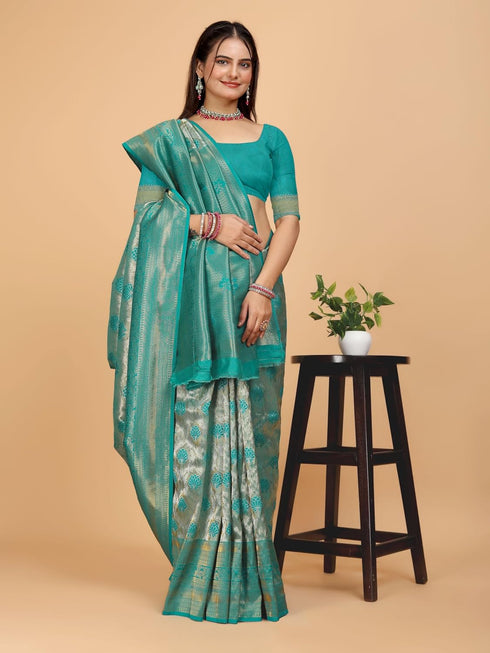 Vasthrlay Organza Ethnic Wear