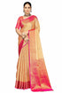 Vsathrlay Gold Kanjivaram Banarasi Festival Ethnic Wear