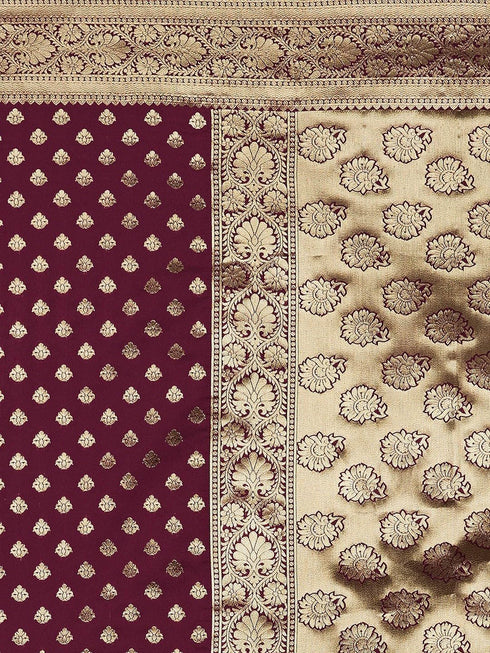 Vasthrlay Banarasi Traditional Unstitched Saree