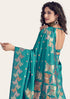 Vasthrlay Banarasi Unstitched Saree