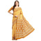 Vasthrlay Cotton Printed Mulmul Blue Saree