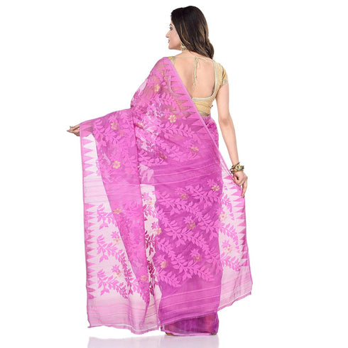 Vasthrlay Bengal Cotton `s Handloom Jamdani