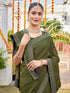 Vasthrlay Georgette Dark Saree